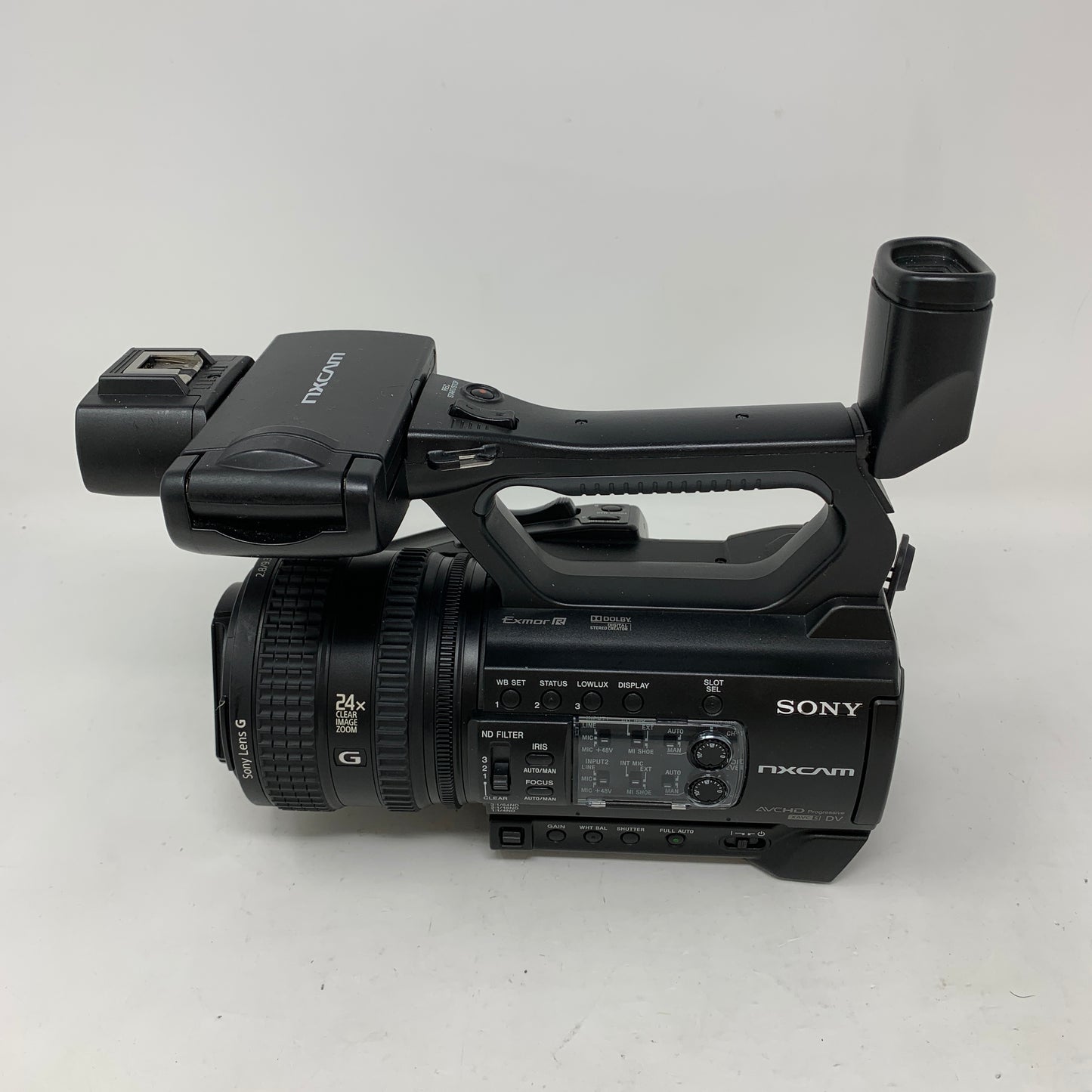 Sony HXR-NX100 14.2MP Professional NXCAM Handheld Camcorder