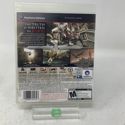 Assassin's Creed II (Sony PlayStation 3 PS3, 2009)