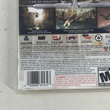 Assassin's Creed II (Sony PlayStation 3 PS3, 2009)