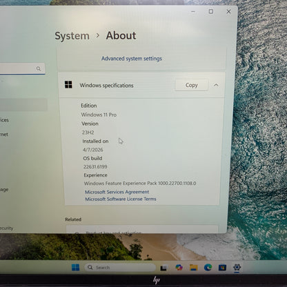 HP ZBook G1I 16" Ultra 7 255H 2.0GHz 16GB RAM 512GB SSD RTX 500 Ada
