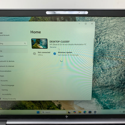 HP ZBook G1I 16" Ultra 7 255H 2.0GHz 16GB RAM 512GB SSD RTX 500 Ada