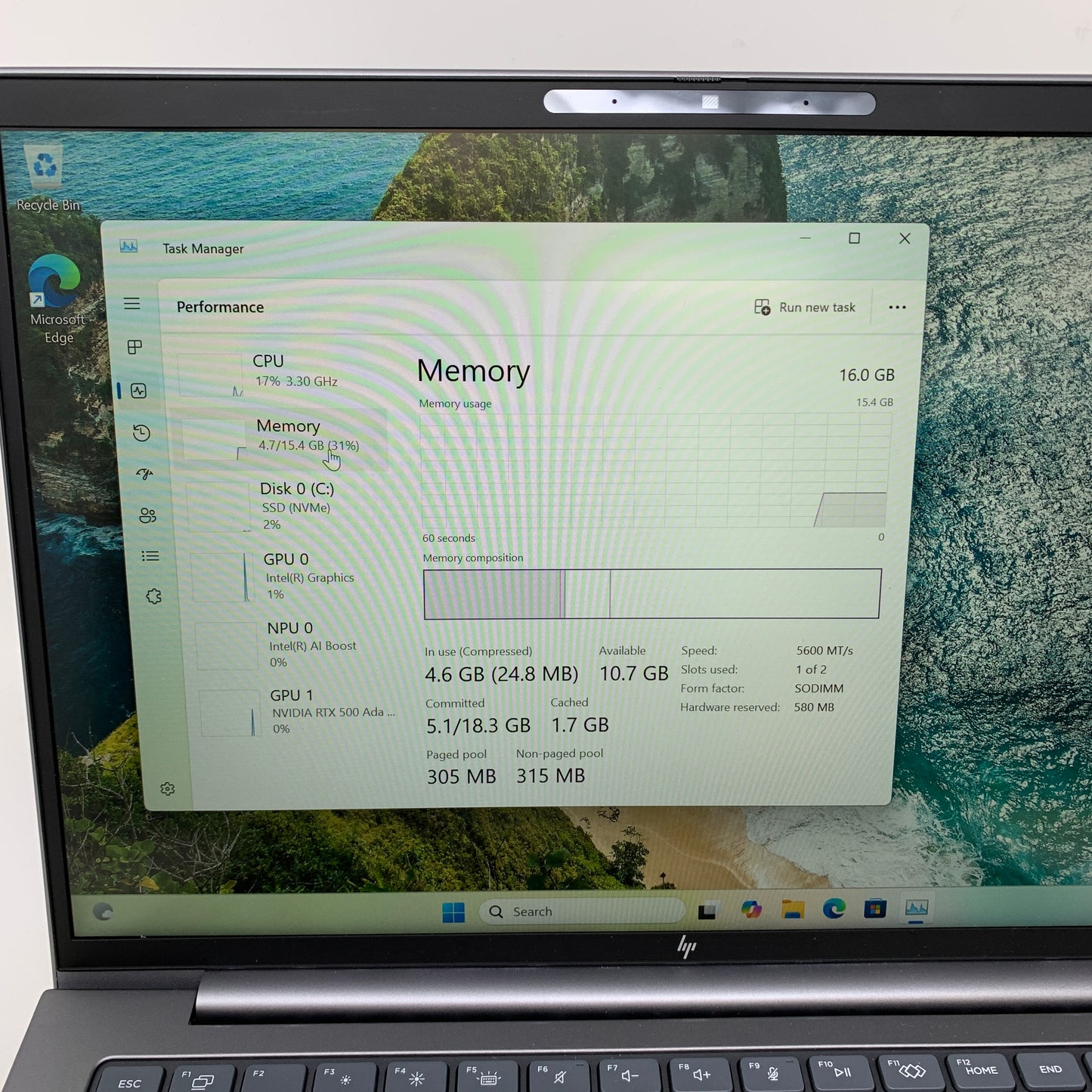 HP ZBook G1I 16" Ultra 7 255H 2.0GHz 16GB RAM 512GB SSD RTX 500 Ada