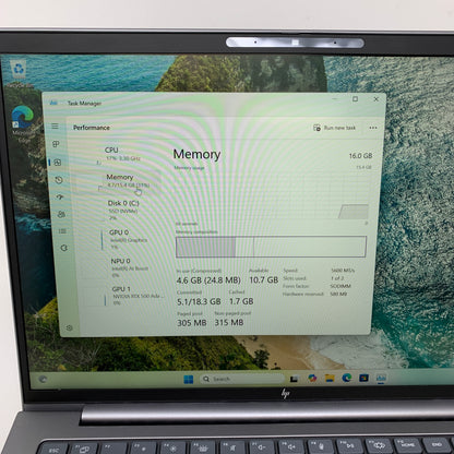 HP ZBook G1I 16" Ultra 7 255H 2.0GHz 16GB RAM 512GB SSD RTX 500 Ada