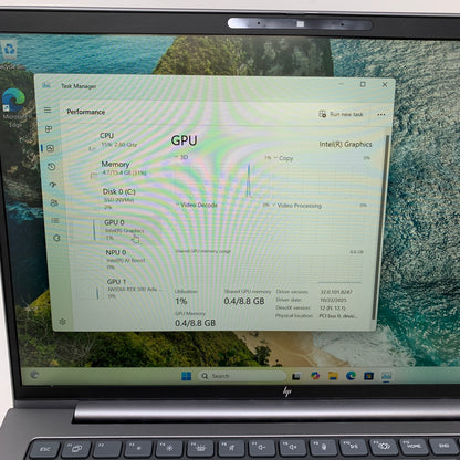 HP ZBook G1I 16" Ultra 7 255H 2.0GHz 16GB RAM 512GB SSD RTX 500 Ada
