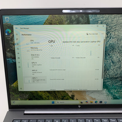 HP ZBook G1I 16" Ultra 7 255H 2.0GHz 16GB RAM 512GB SSD RTX 500 Ada