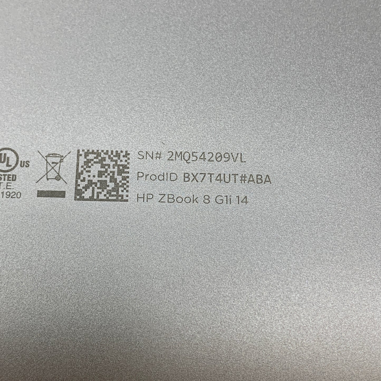 HP ZBook G1I 16" Ultra 7 255H 2.0GHz 16GB RAM 512GB SSD RTX 500 Ada