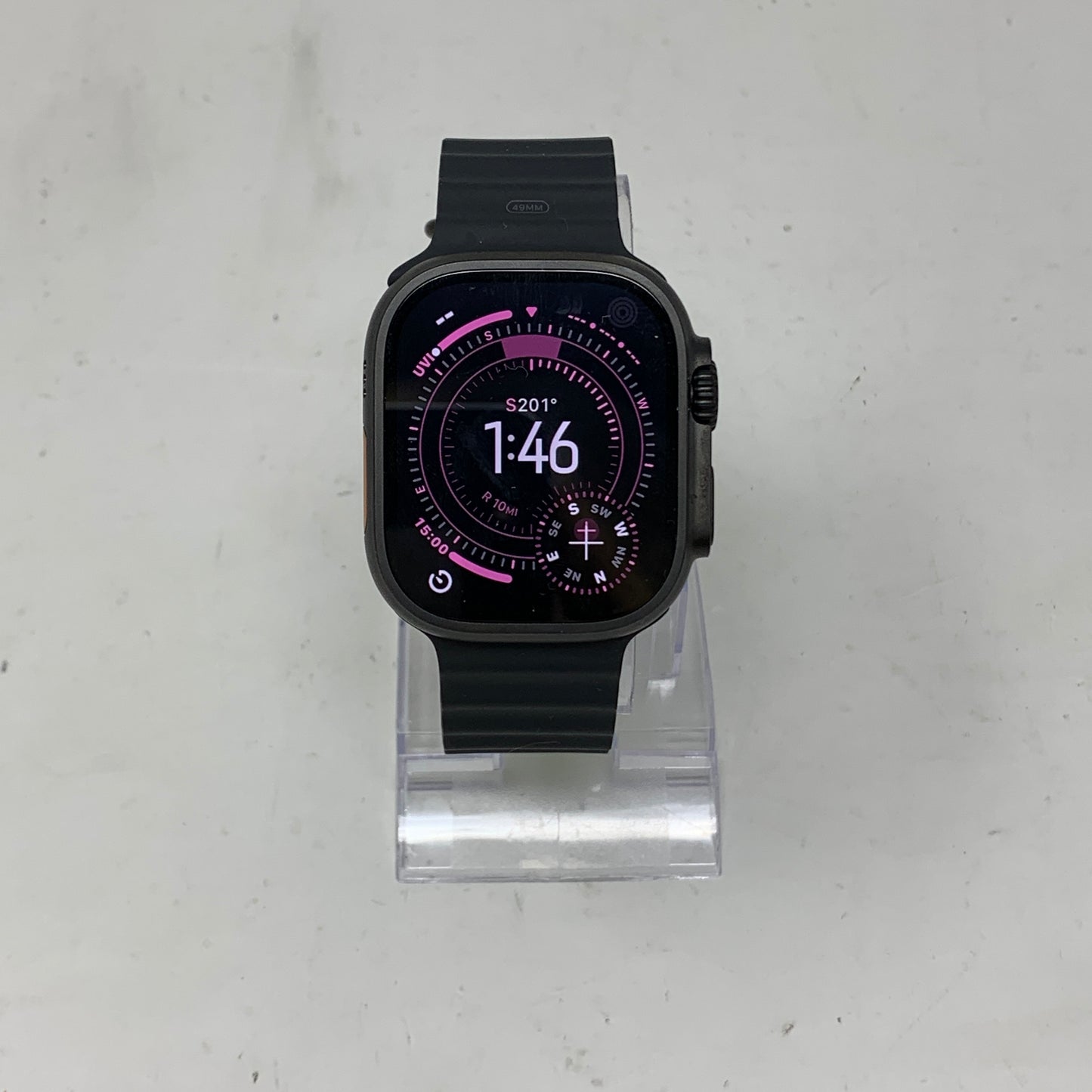 Unlocked Apple Watch Ultra 3 49MM Black Titanium Black Ocean Band MF0J4LW/A