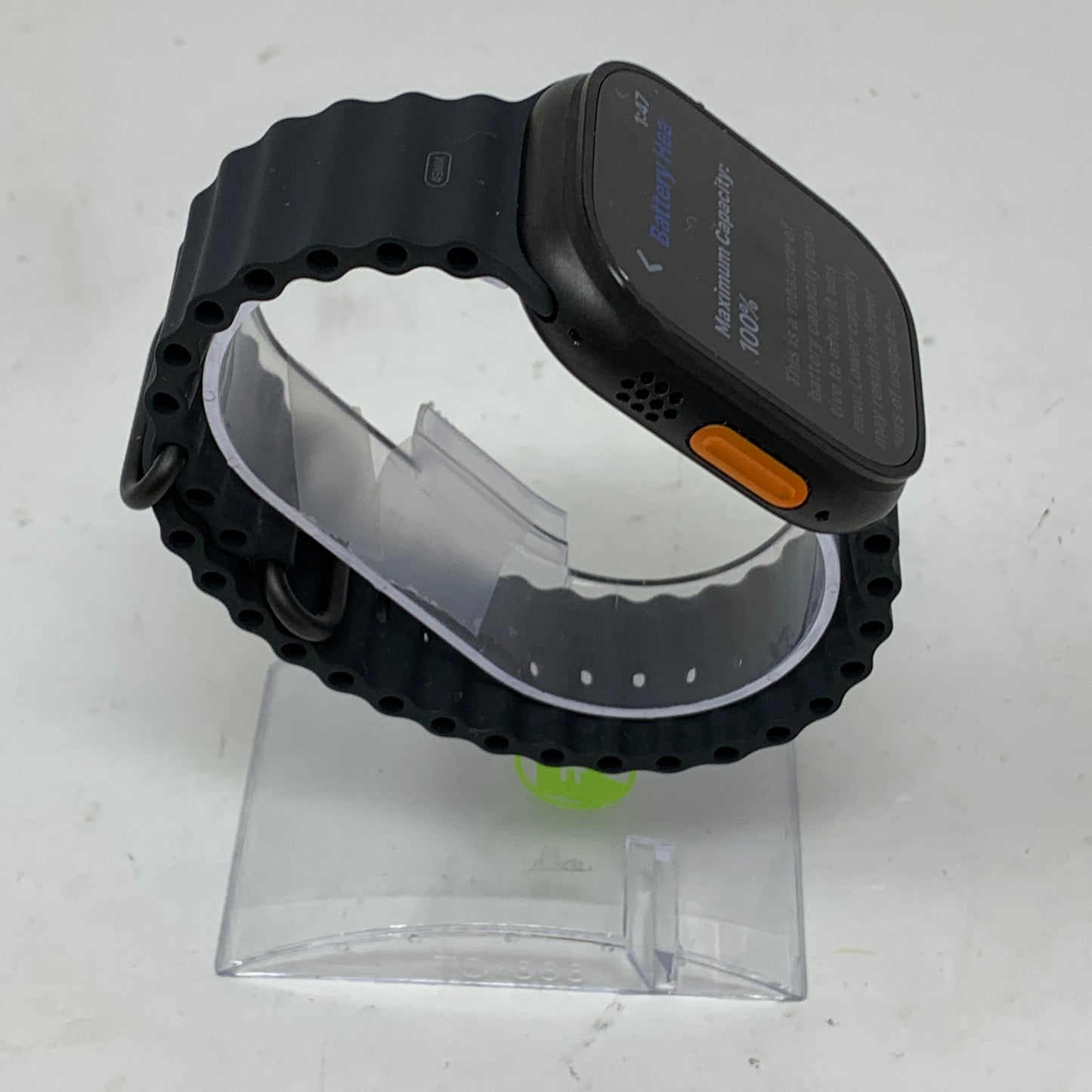 Unlocked Apple Watch Ultra 3 49MM Black Titanium Black Ocean Band MF0J4LW/A