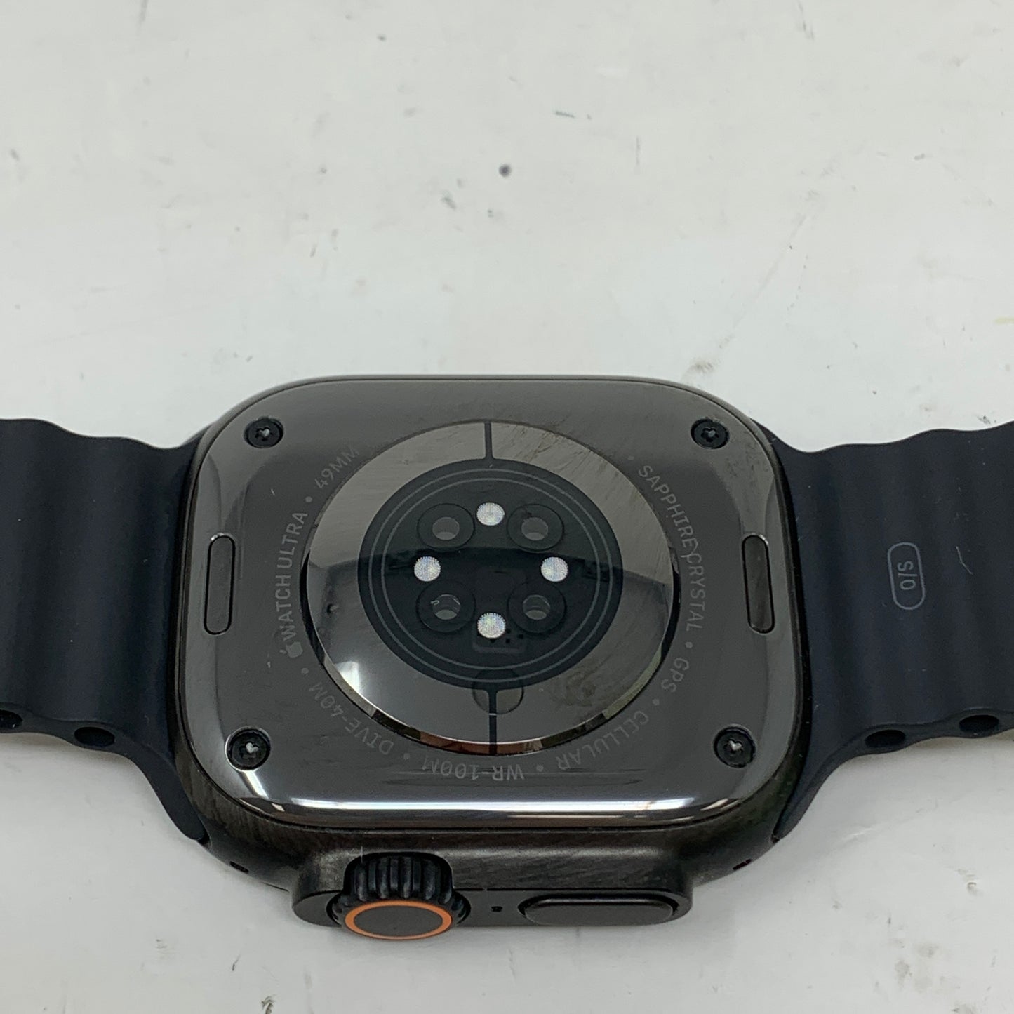 Unlocked Apple Watch Ultra 3 49MM Black Titanium Black Ocean Band MF0J4LW/A