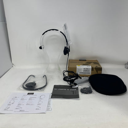 New Jabra BIZ 2400 II Mono USB 3-1 Wired Headsets Black 2496-829-309