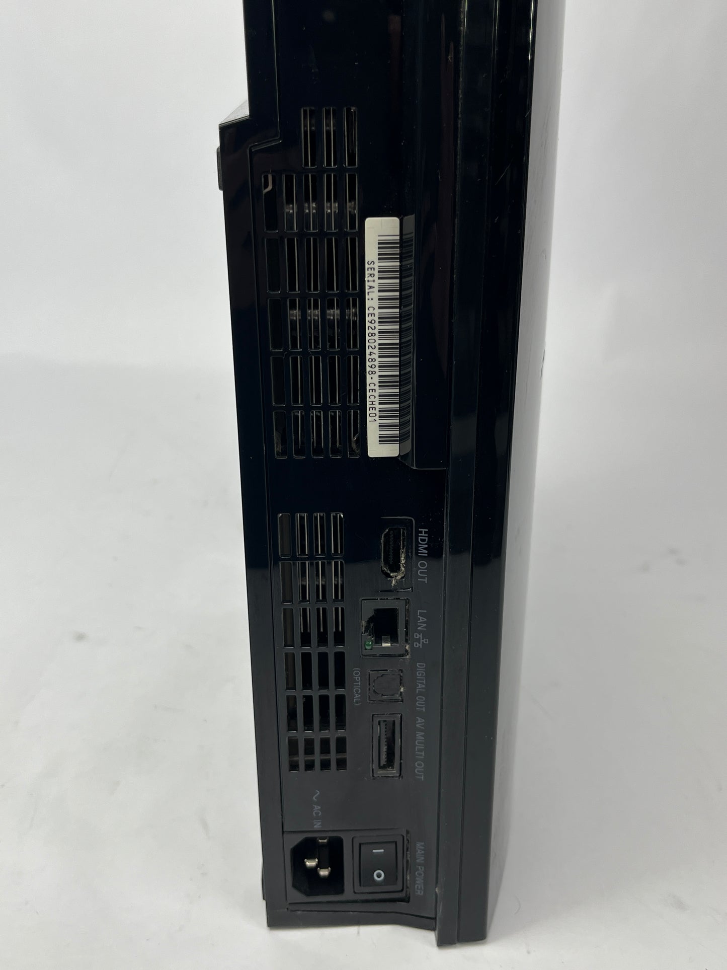 Sony PlayStation 3 Fat PS3 Backwards Compatible   80GB Black Console Gaming