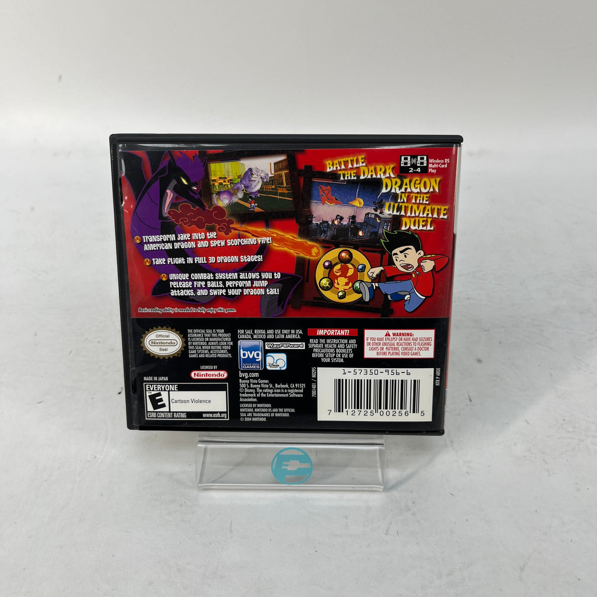 American Dragon Jake Long Attack of the Dark Dragon (Nintendo DS, 2006)