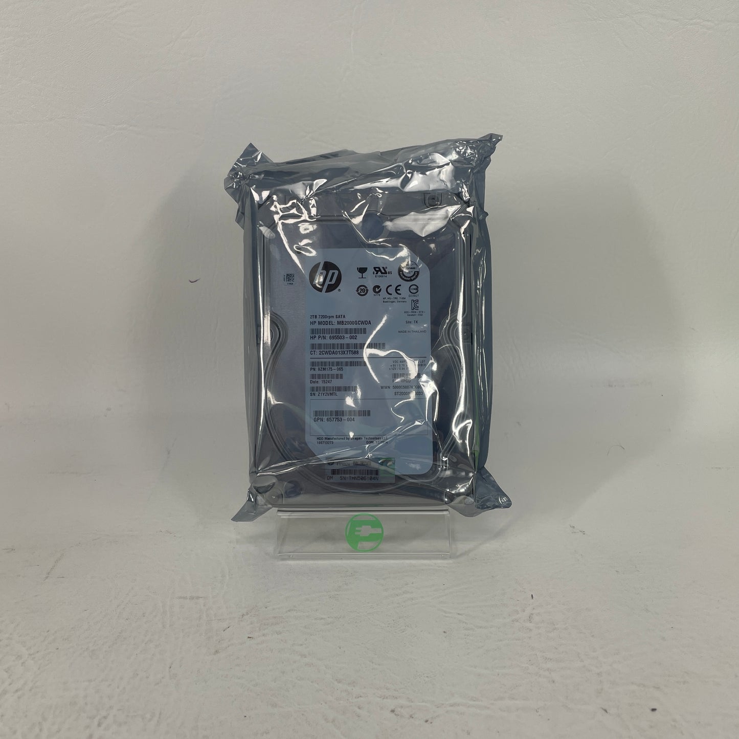HP 3.5" MB2000GCWDA 2TB SATA III 6Gbps HDD 695506-002