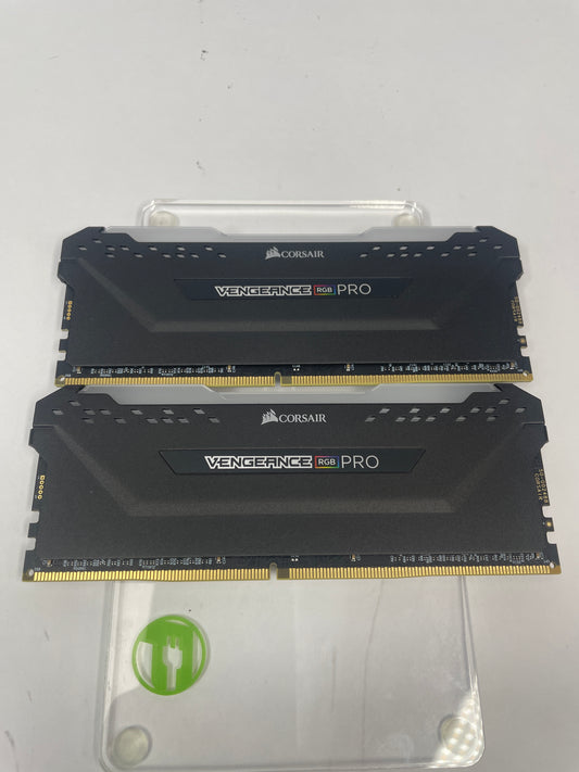 Corsair Vengeance RGB Pro 32GB (2x16GB) RAM DDR4 3200MHz CMW64GX4M4E3200C16