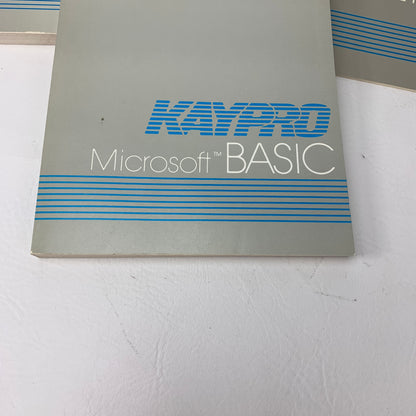 Kaypro Software Manuals Bundle 12 CP/M WordStar Microsoft BASIC CalcStar