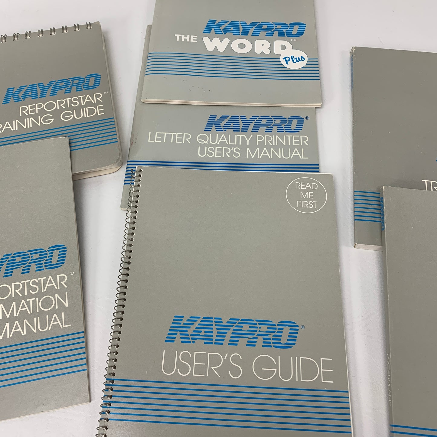 Kaypro Software Manuals Bundle 12 CP/M WordStar Microsoft BASIC CalcStar