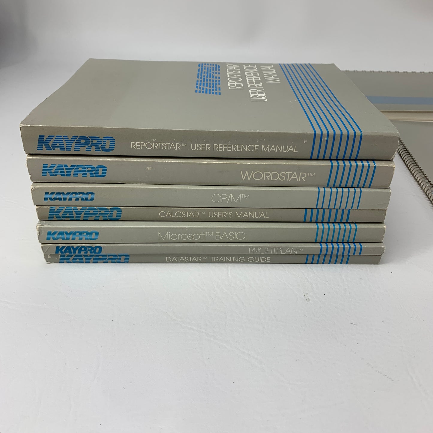 Kaypro Software Manuals Bundle 12 CP/M WordStar Microsoft BASIC CalcStar