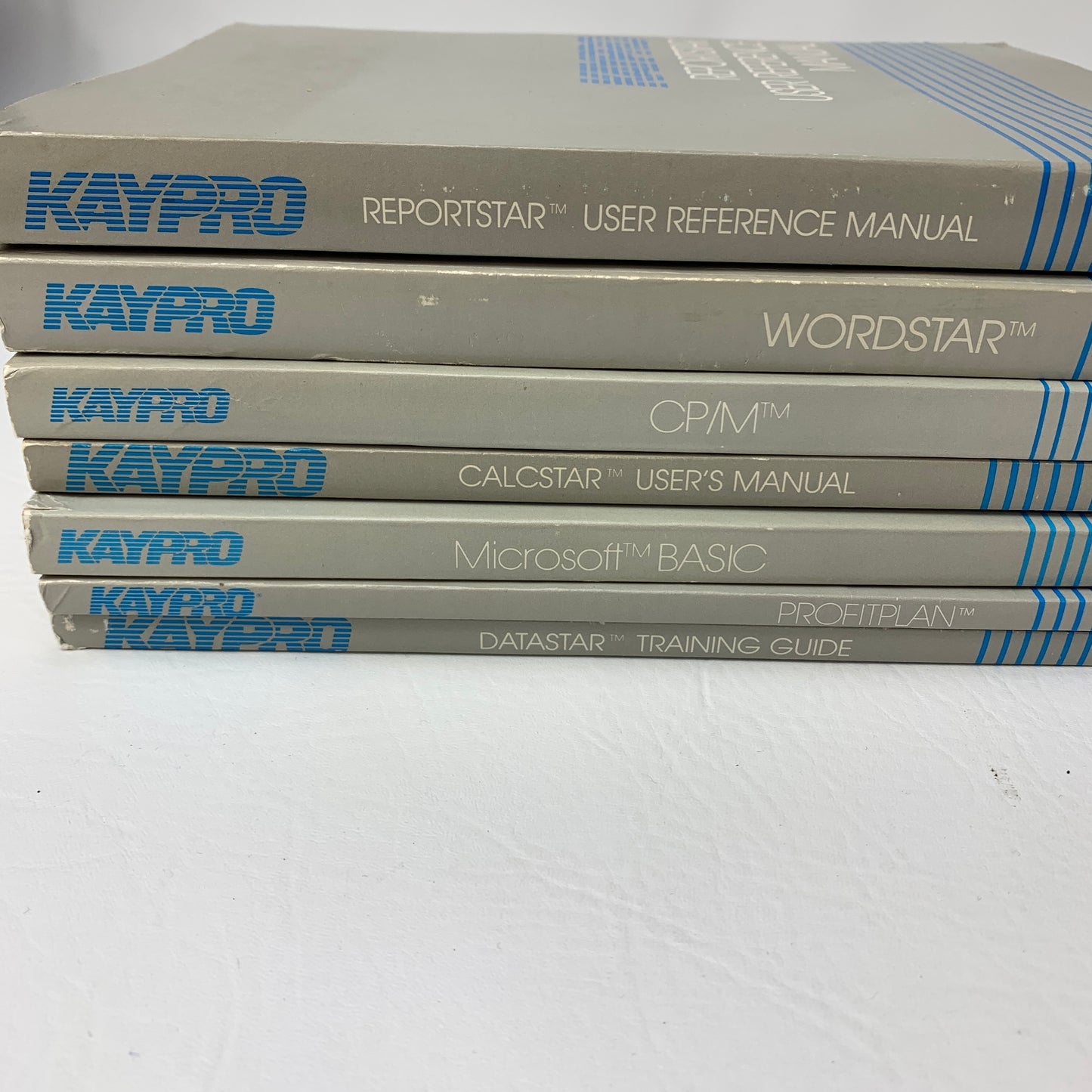 Kaypro Software Manuals Bundle 12 CP/M WordStar Microsoft BASIC CalcStar