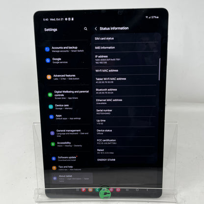 T-Mobile Samsung Galaxy Tab S7 FE 12.4" 64GB Black SM-T738U