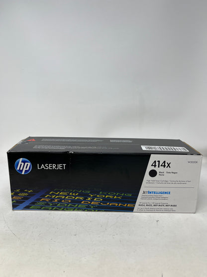 New HP Laserjet 414x Black Toner Cartridge W2020X