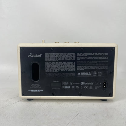 Marshall Action III Wireless Bluetooth Speaker Cream White