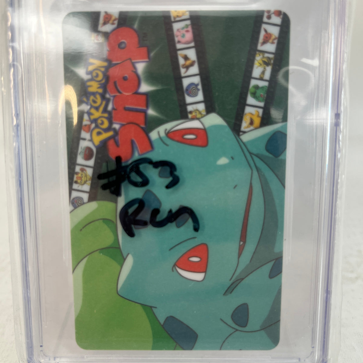 Pokémon TCG Snap 1999 Bulbasaur Smart Card Blockbuster Video NM/Mint 8