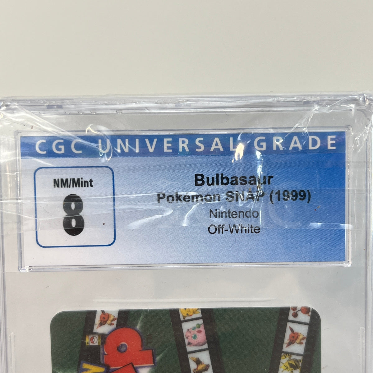 Pokémon TCG Snap 1999 Bulbasaur Smart Card Blockbuster Video NM/Mint 8