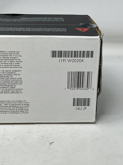 New HP Laserjet 414x Black Toner Cartridge W2020X