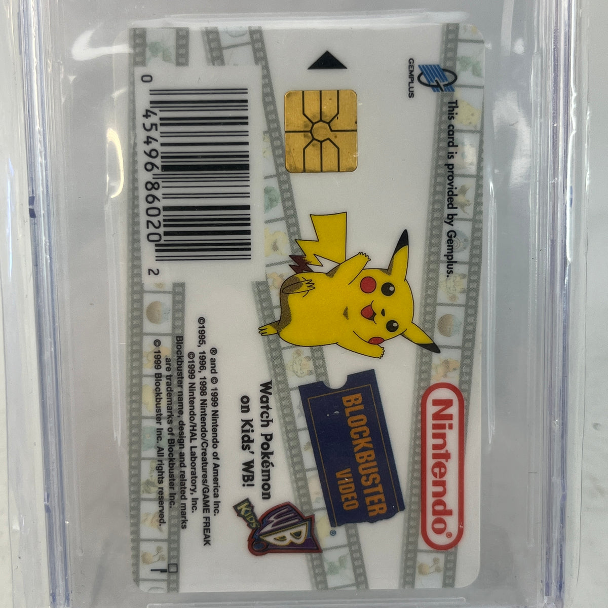 Pokémon TCG Snap 1999 Bulbasaur Smart Card Blockbuster Video NM/Mint 8