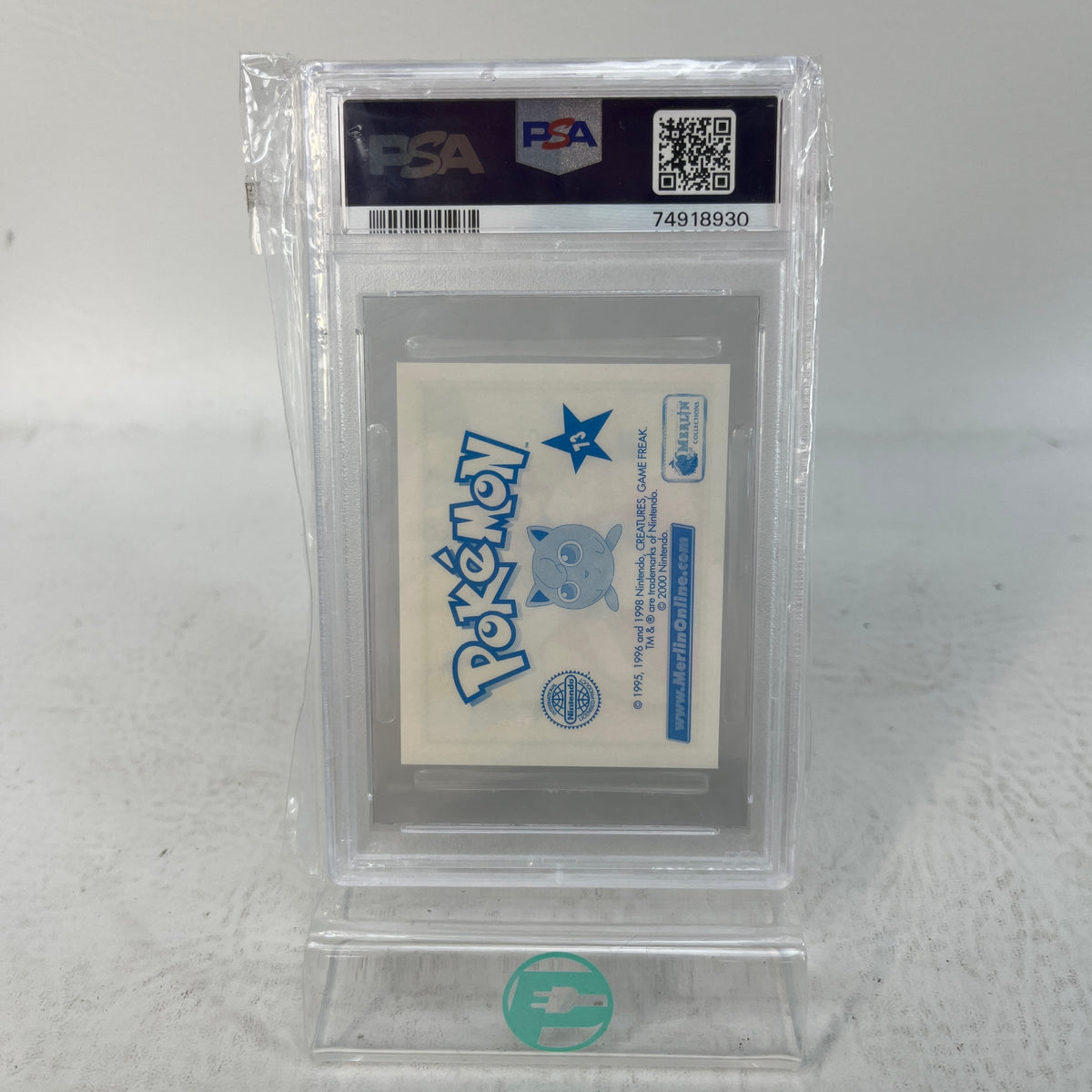 Pokémon TCG Merlin Series 2 #73 Ash & Squirtle PSA Mint 9