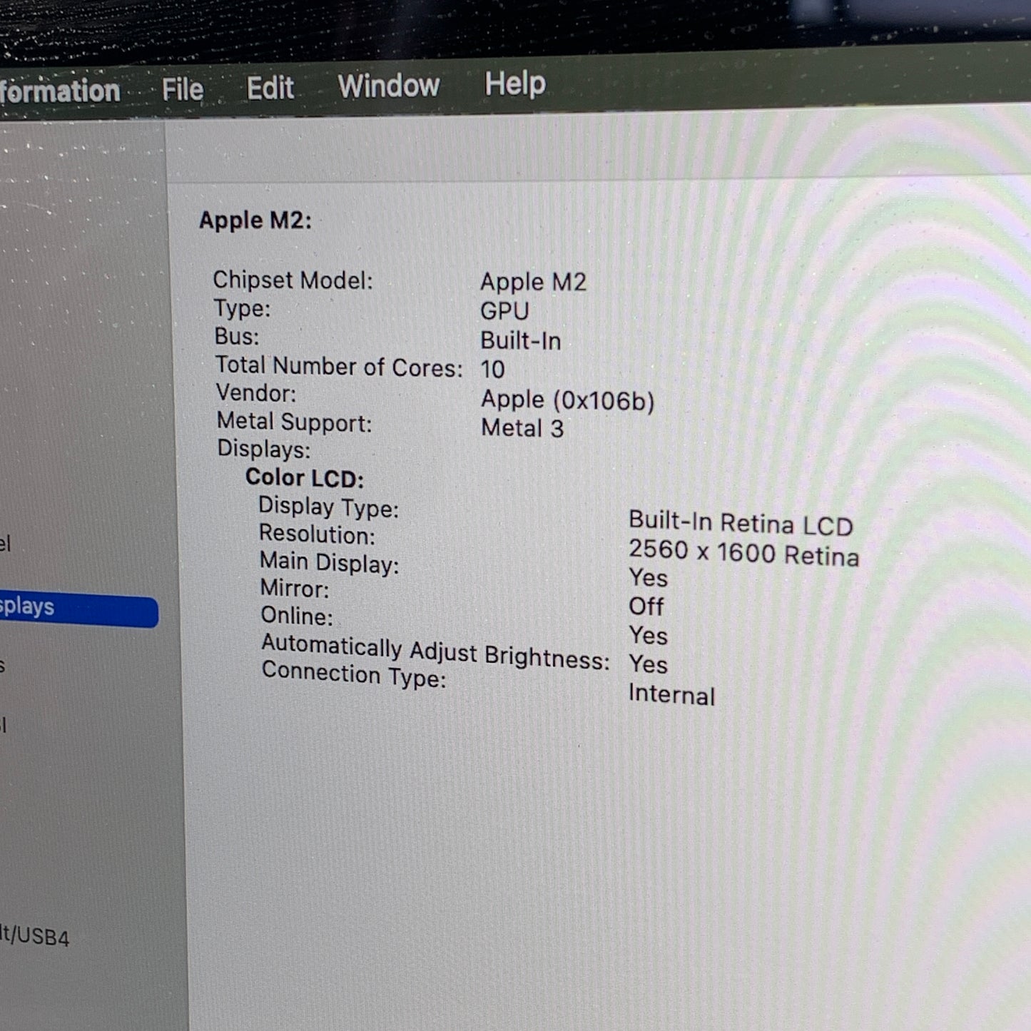 2022 Apple MacBook Pro 13.3" M2 10C GPU 3.5GHz 8GB RAM 256GB SSD A2338