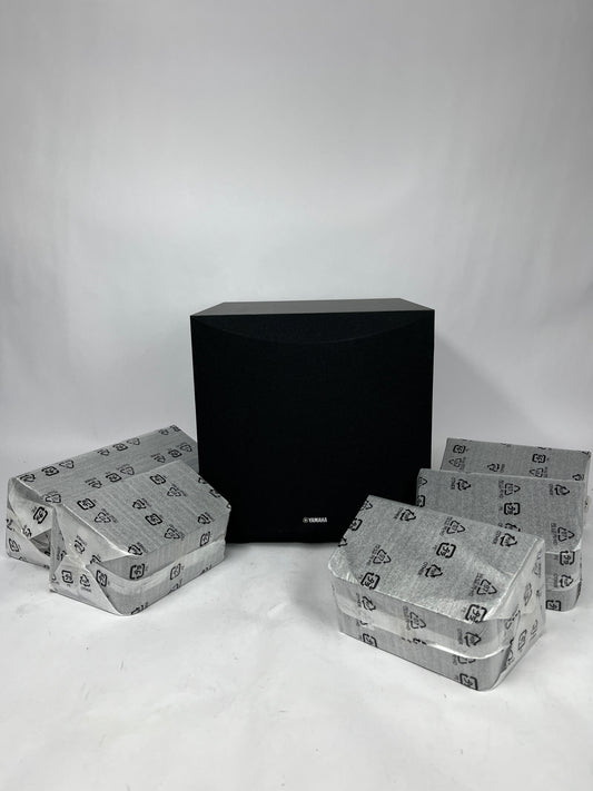 Yamaha NS-SW050 8-Inch 100-Watt-Max Powered Subwoofer Black