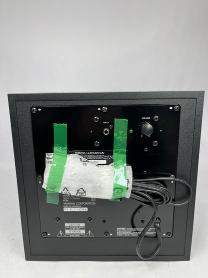 Yamaha NS-SW050 8-Inch 100-Watt-Max Powered Subwoofer Black