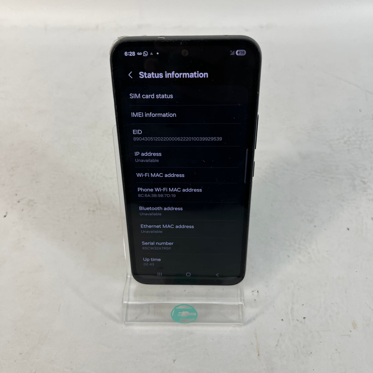 Verizon Samsung Galaxy A54 5G 6GB RAM 128GB SM-A546V Black