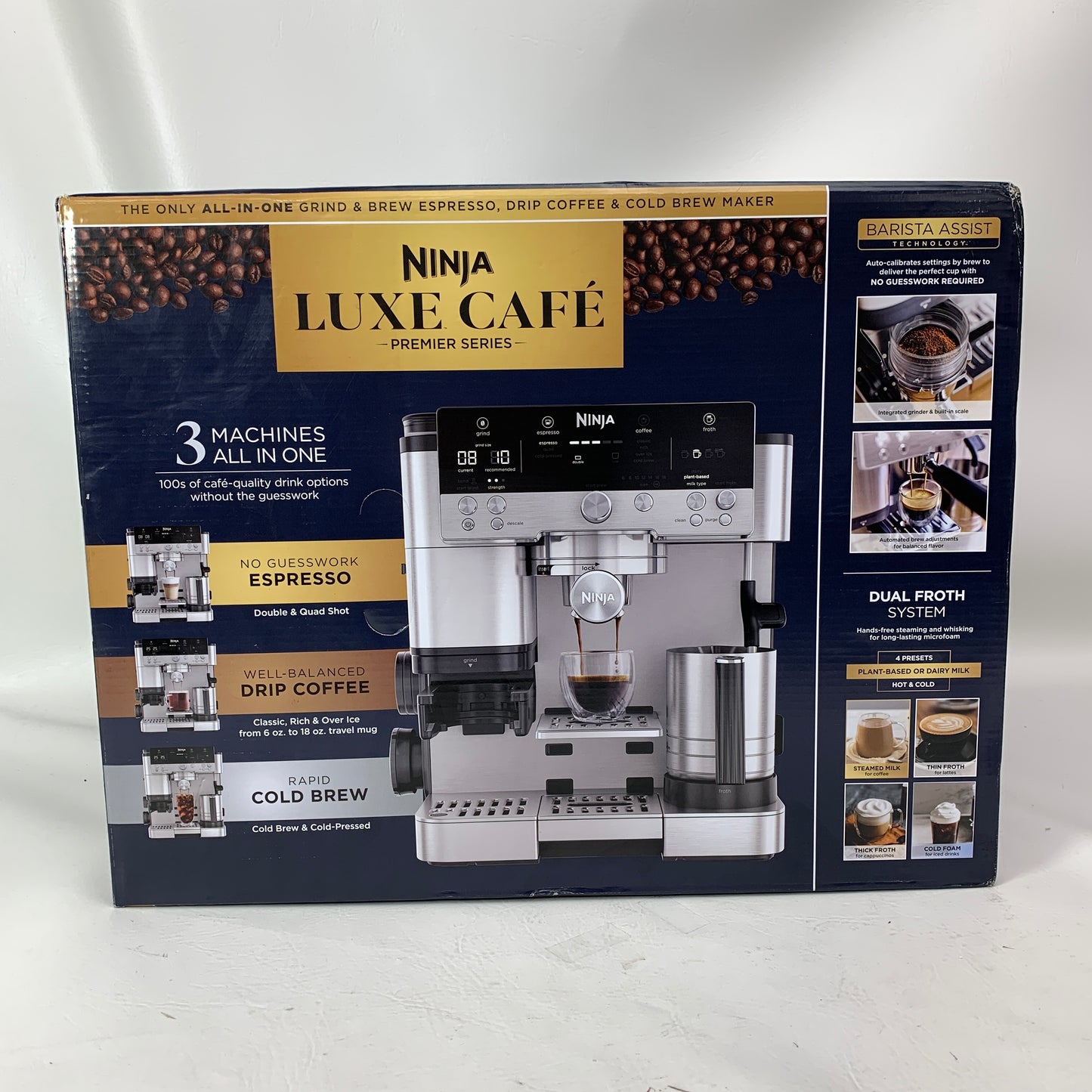 New Ninja Luxe Cafe 3 Machines All In One ES600