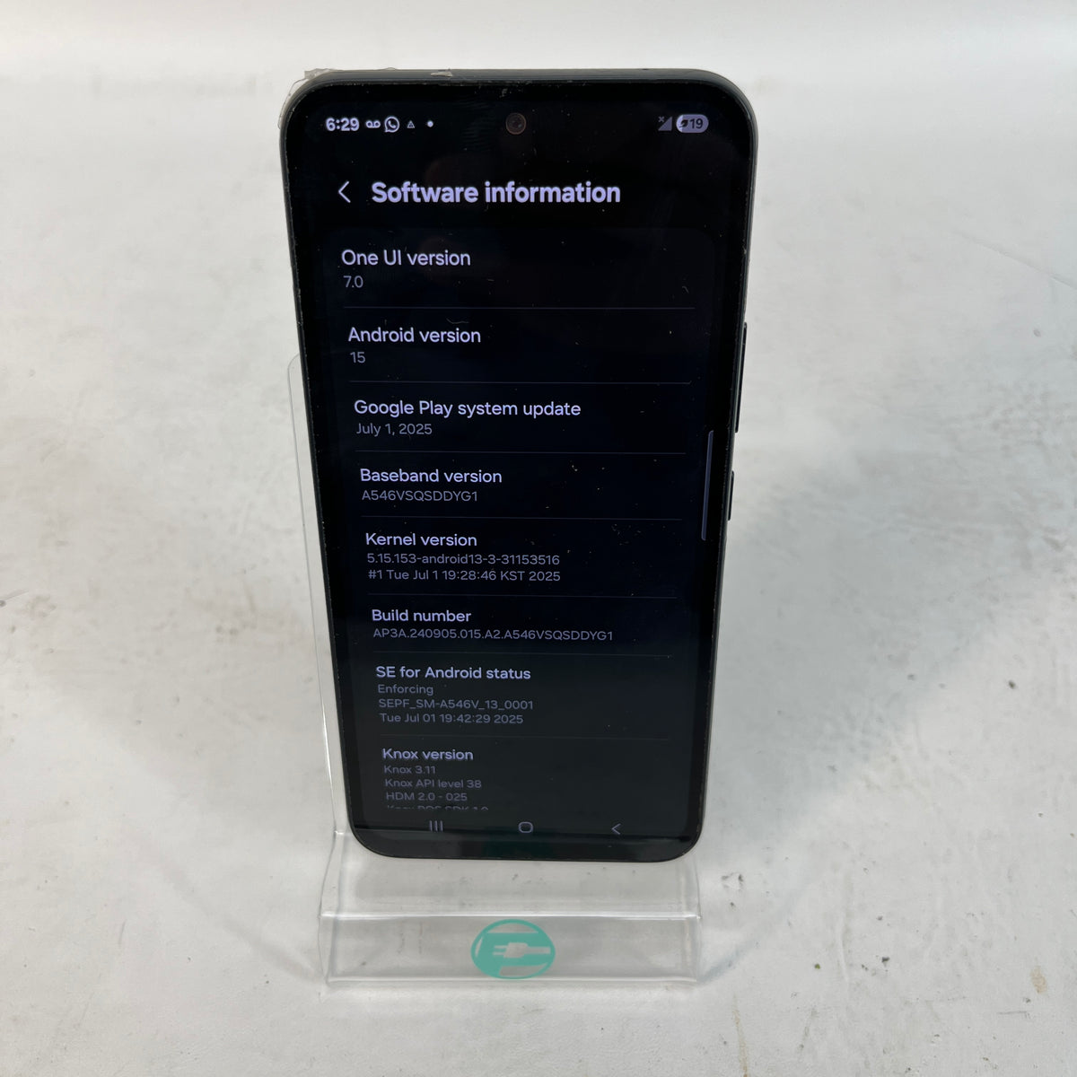 Verizon Samsung Galaxy A54 5G 6GB RAM 128GB SM-A546V Black