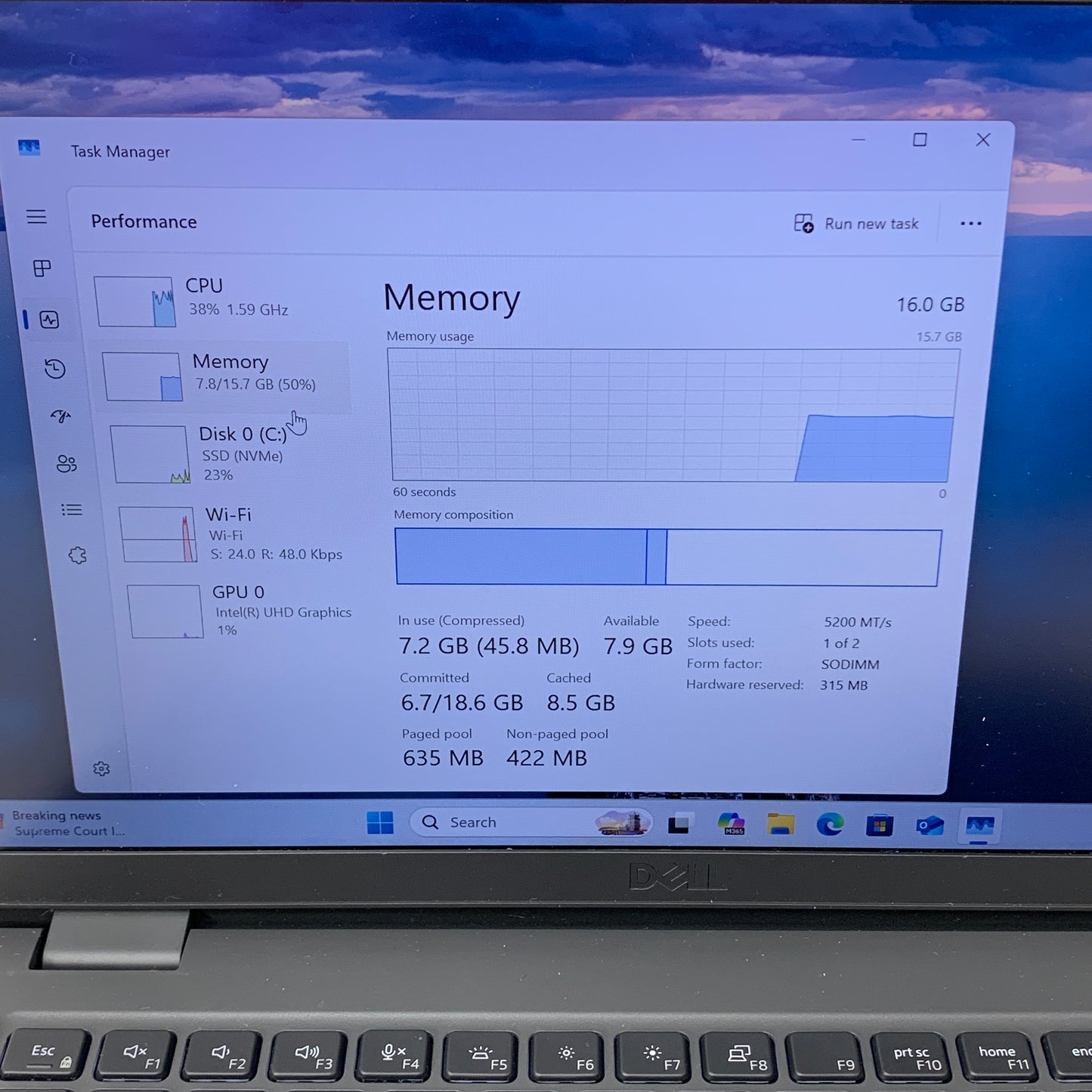 Dell Latitude 3450 14" i7-1355U 1.7GHz 16GB RAM 256GB SSD