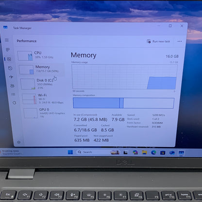 Dell Latitude 3450 14" i7-1355U 1.7GHz 16GB RAM 256GB SSD