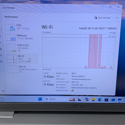 Dell Latitude 3450 14" i7-1355U 1.7GHz 16GB RAM 256GB SSD