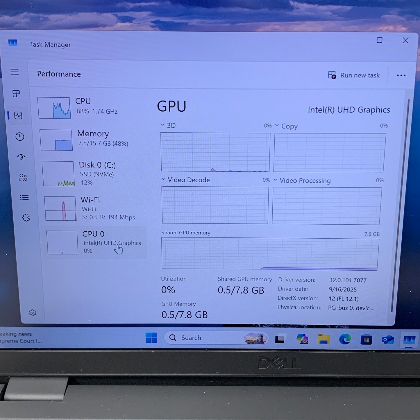 Dell Latitude 3450 14" i7-1355U 1.7GHz 16GB RAM 256GB SSD