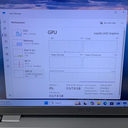 Dell Latitude 3450 14" i7-1355U 1.7GHz 16GB RAM 256GB SSD