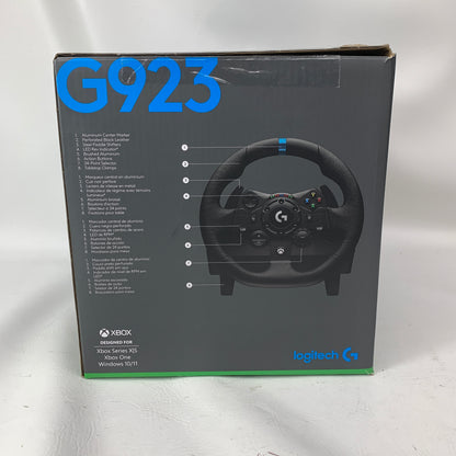 Logitech G923 TRUEFORCE Black Racing Wheel & Pedals Xbox Series/PC 941-000156