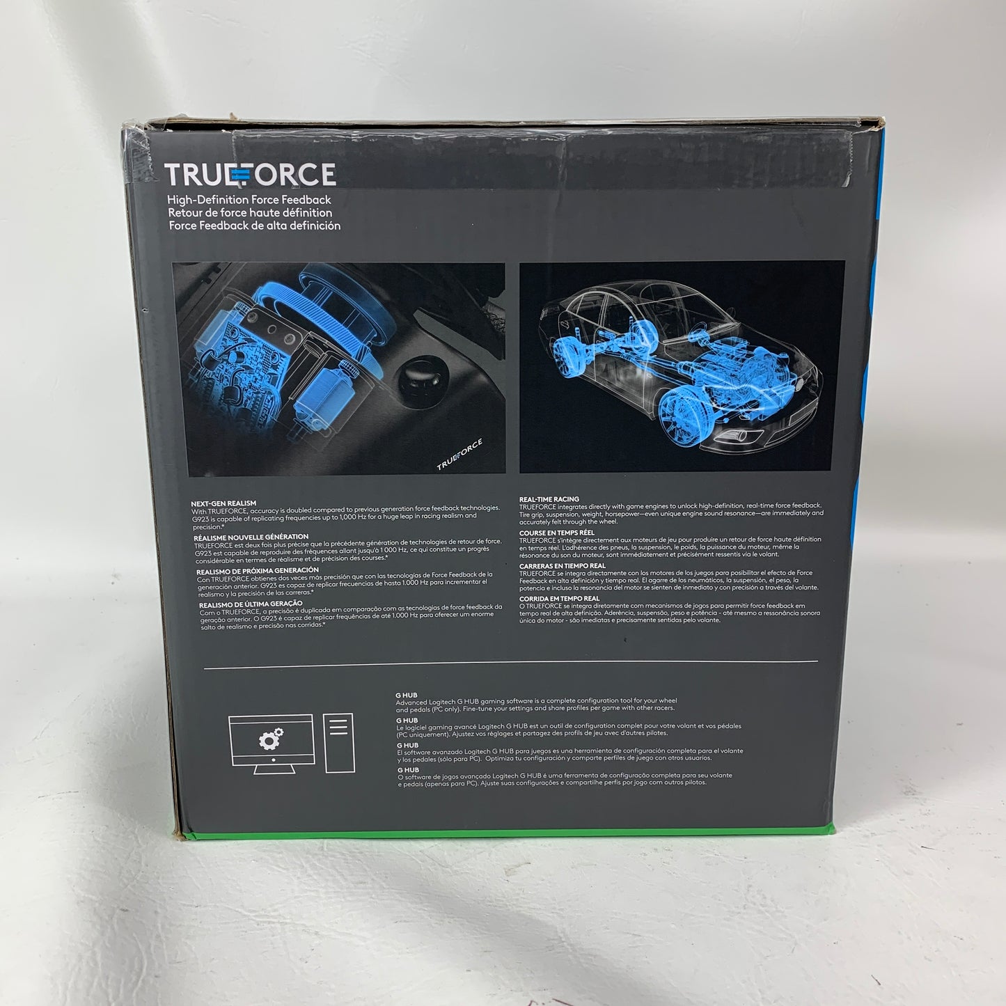 Logitech G923 TRUEFORCE Black Racing Wheel & Pedals Xbox Series/PC 941-000156