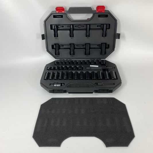 New Husky 3/8 in. Drive 44-Piece Impact Socket Set  H3D44PCIMPSAS