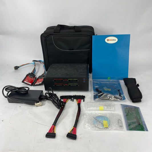 MediaClone SCR-0019 SuperCopier 8" NVMe + SATA Forensic Drive Duplicator