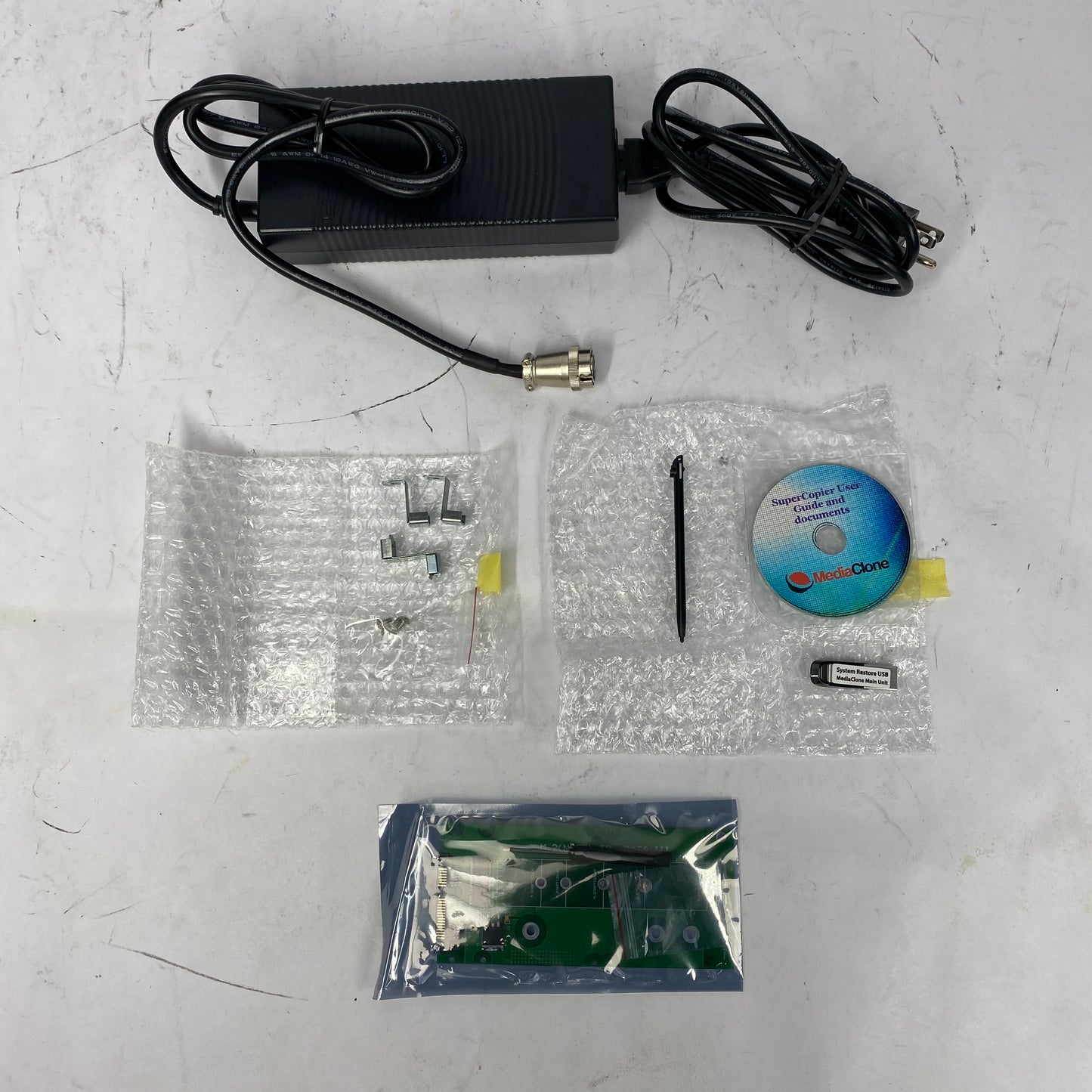 MediaClone SCR-0019 SuperCopier 8" NVMe + SATA Forensic Drive Duplicator