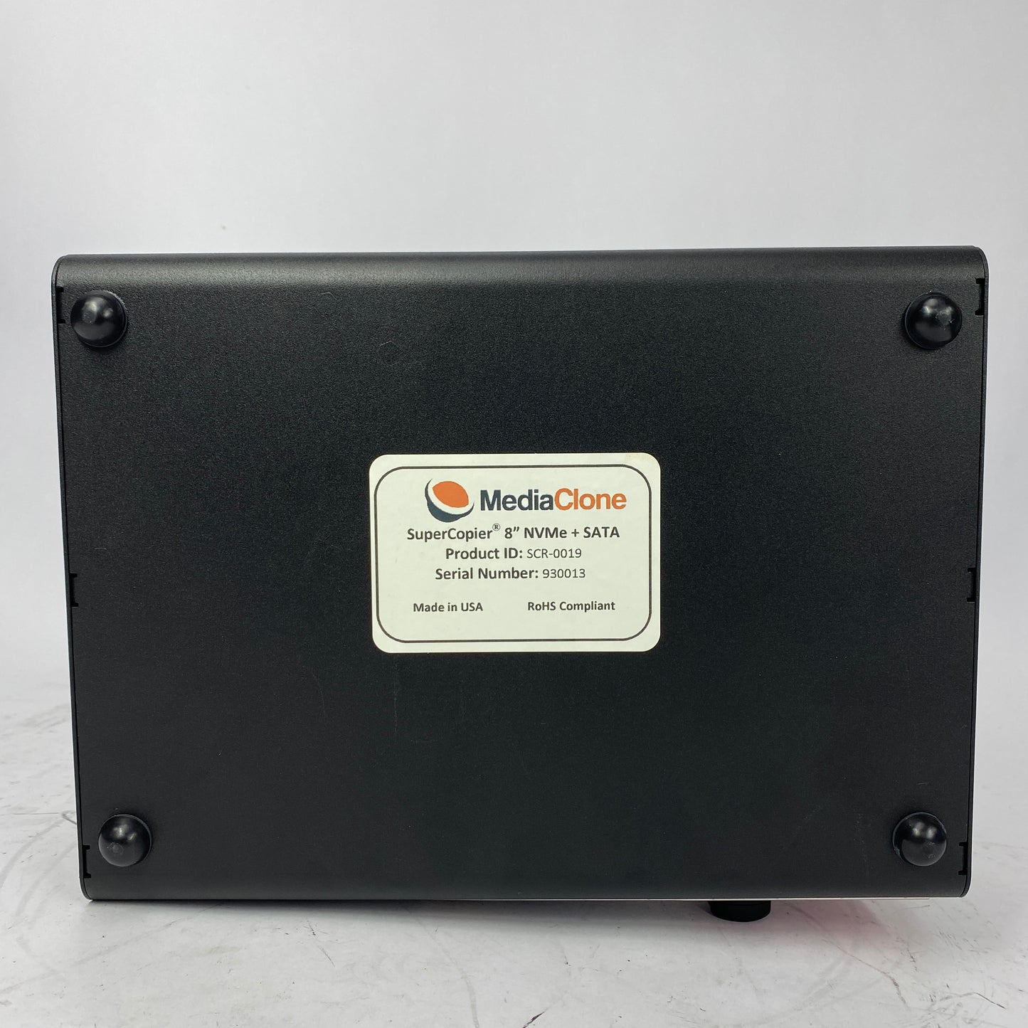 MediaClone SCR-0019 SuperCopier 8" NVMe + SATA Forensic Drive Duplicator