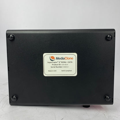 MediaClone SCR-0019 SuperCopier 8" NVMe + SATA Forensic Drive Duplicator