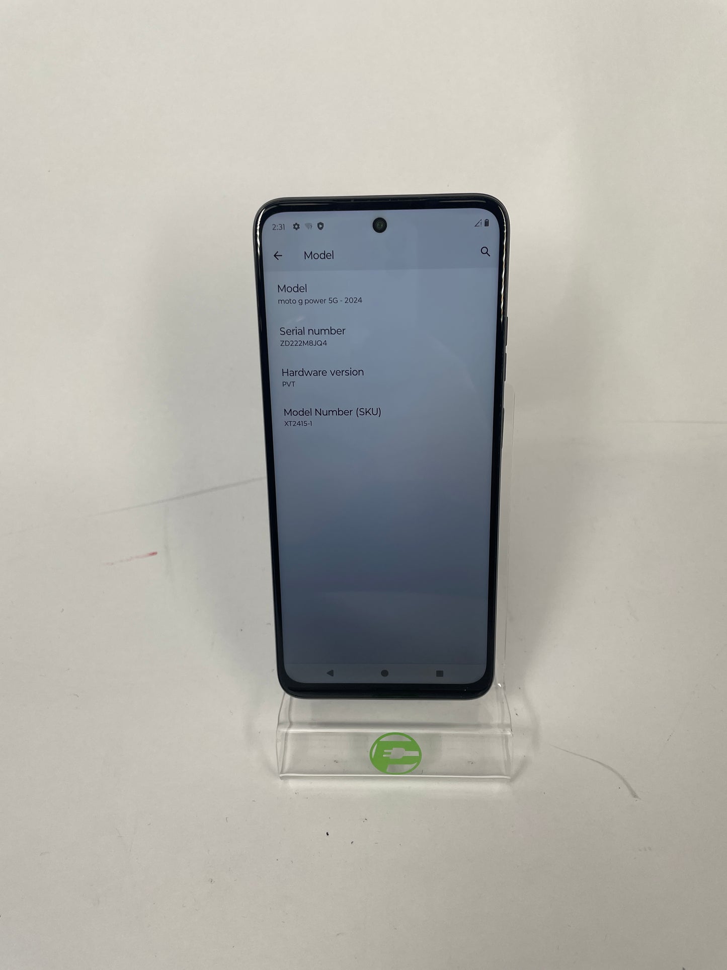 T-Mobile Motorola Moto G Power 128GB 15 Black XT2415-1