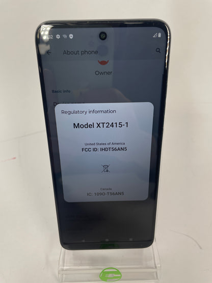 T-Mobile Motorola Moto G Power 128GB 15 Black XT2415-1